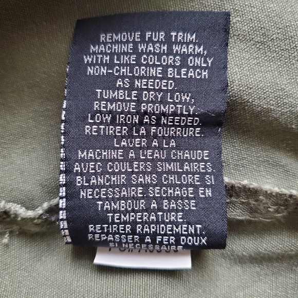 Volcom Scout Army Green Parka Jacket - Picture 13 of 13